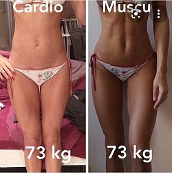 Cardio vs Muscu Resultat